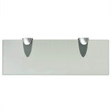 Vidaxl zwevend schap 30x10 cm 8 mm glas