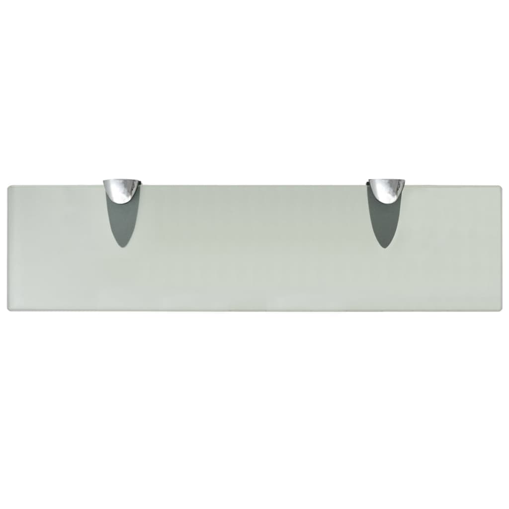 Vidaxl zwevend schap 40x10 cm 8 mm glas