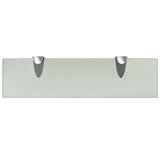 Vidaxl zwevend schap 40x10 cm 8 mm glas