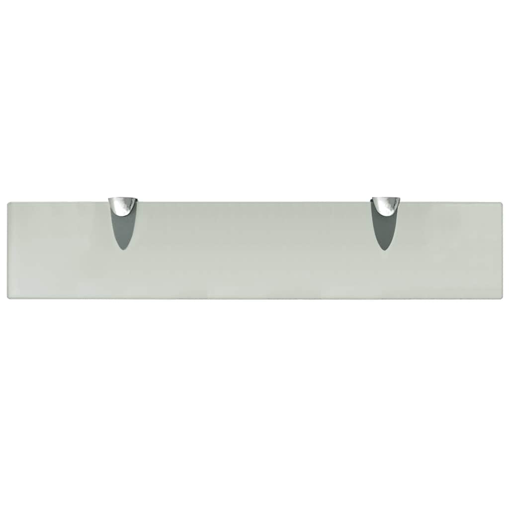 Vidaxl zwevend schap 50x10 cm 8 mm glas