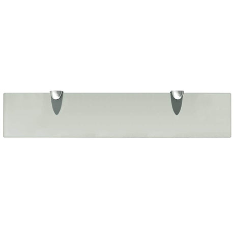 Vidaxl zwevend schap 50x10 cm 8 mm glas