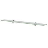 Vidaxl zwevend schap 80x10 cm 8 mm glas