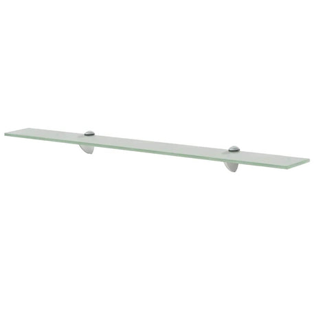 Vidaxl zwevend schap 80x10 cm 8 mm glas