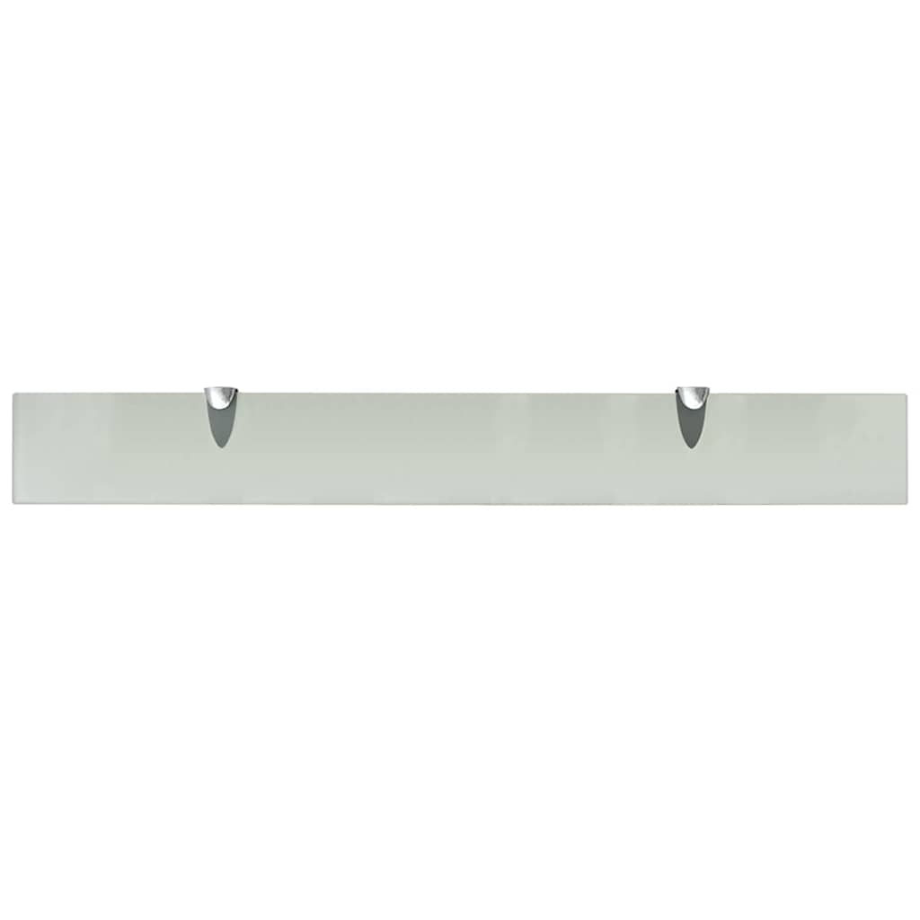 Vidaxl zwevend schap 80x10 cm 8 mm glas