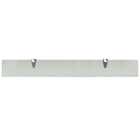 Vidaxl zwevend schap 80x10 cm 8 mm glas