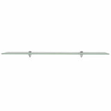 Vidaxl zwevend schap 100x10 cm 8 mm glas