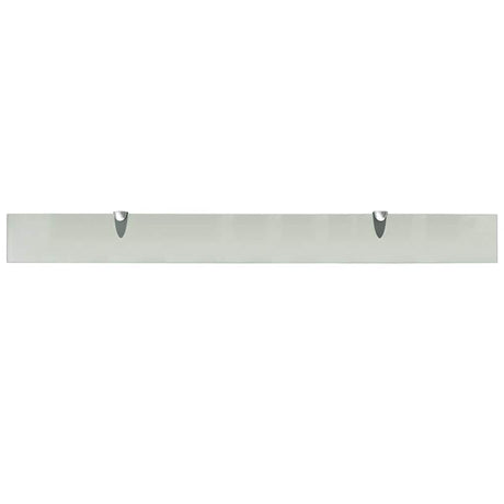 Vidaxl zwevend schap 100x10 cm 8 mm glas