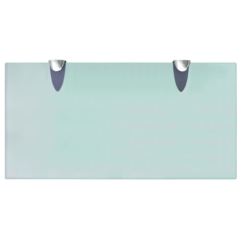 Vidaxl zwevend schap 40x20 cm 8 mm glas