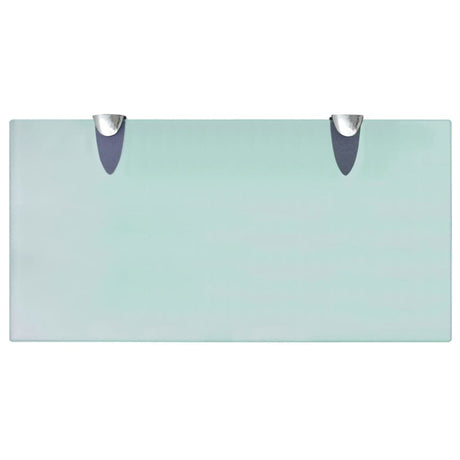 Vidaxl zwevend schap 40x20 cm 8 mm glas