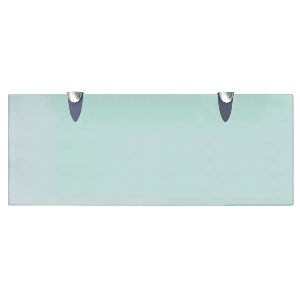 Vidaxl zwevend schap 50x20 cm 8 mm glas