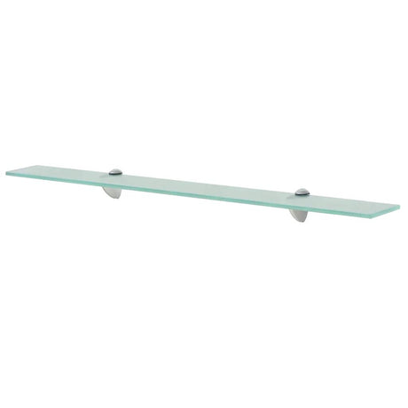 Vidaxl zwevende plank 80x20 cm 8 mm glas