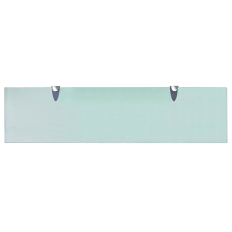 Vidaxl zwevende plank 80x20 cm 8 mm glas