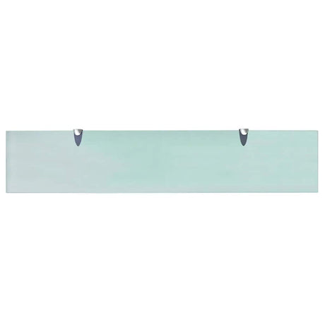 Vidaxl zwevend schap 100x20 cm 8 mm glas