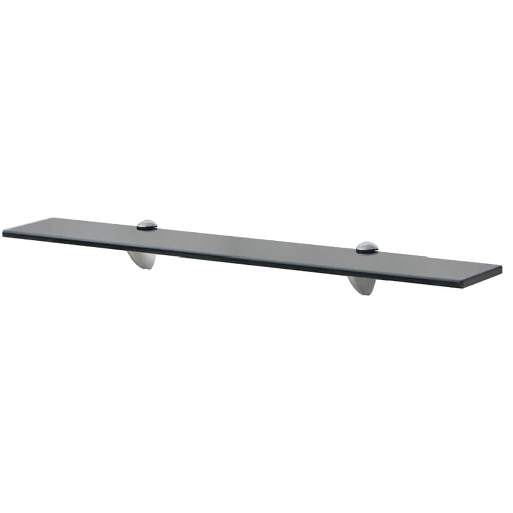 Vidaxl zwevend schap 70x20 cm 8 mm glas