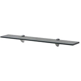 Vidaxl zwevend schap 70x20 cm 8 mm glas