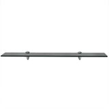 Vidaxl zwevend schap 70x20 cm 8 mm glas