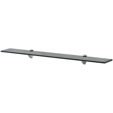 Vidaxl zwevende plank 80x20 cm 8 mm glas