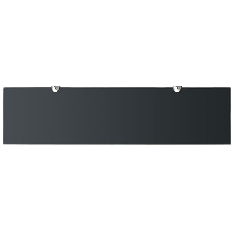 Vidaxl zwevende plank 80x20 cm 8 mm glas