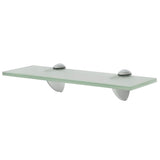 Vidaxl zwevend schap 30x20 cm 8 mm glas