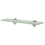 Vidaxl zwevend schap 40x20 cm 8 mm glas