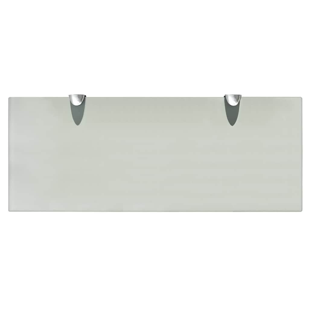 Vidaxl zwevend schap 50x20 cm 8 mm glas