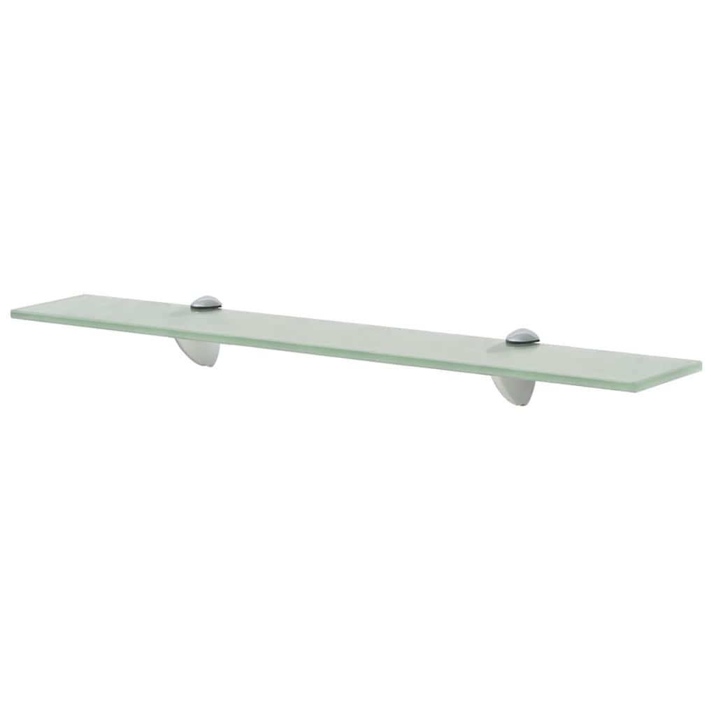 Vidaxl zwevend schap 60x20 cm 8 mm glas
