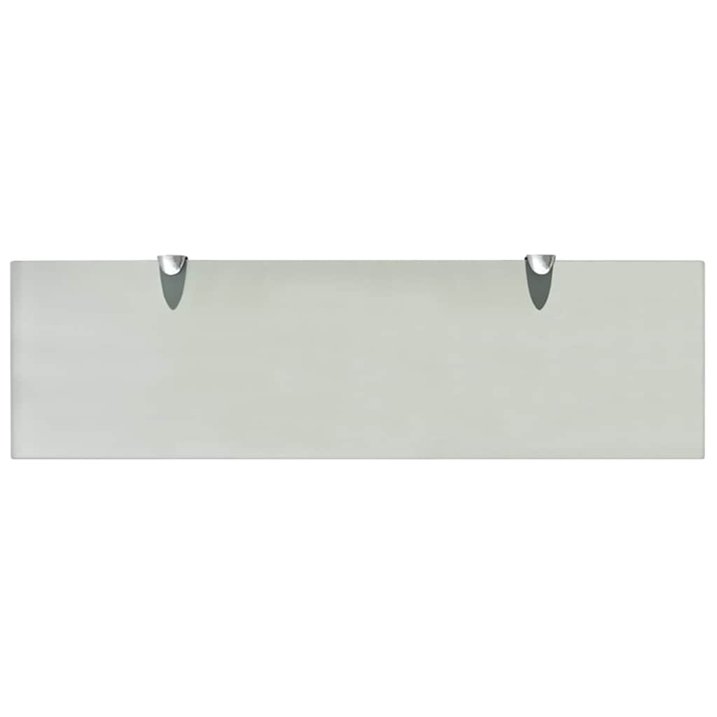 Vidaxl zwevend schap 70x20 cm 8 mm glas