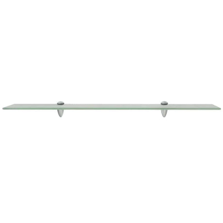Vidaxl zwevend schap 80x20 cm 8 mm glas