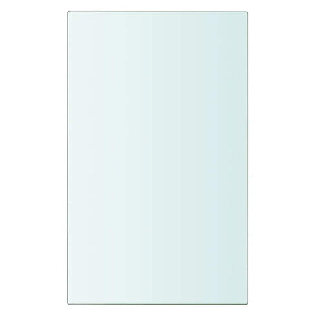 Vidaxl wandschap transparant 20x12 cm glas
