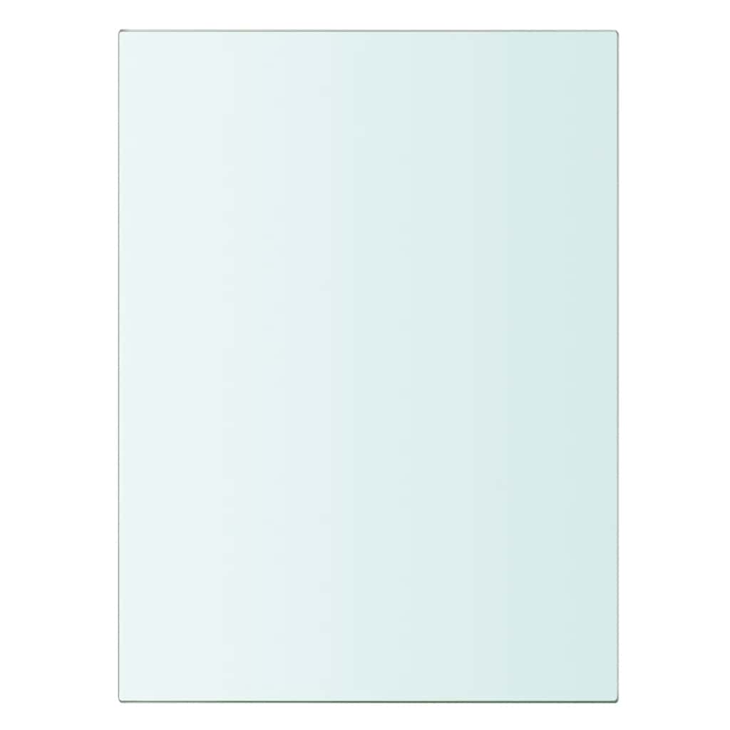 Vidaxl wandschap transparant 20x15 cm glas