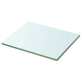 Vidaxl wandschap transparant 20x25 cm glas