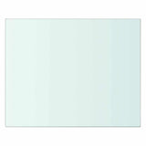 Vidaxl wandschap transparant 20x25 cm glas