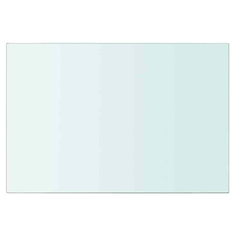Vidaxl wandschap transparant 30x20 cm glas