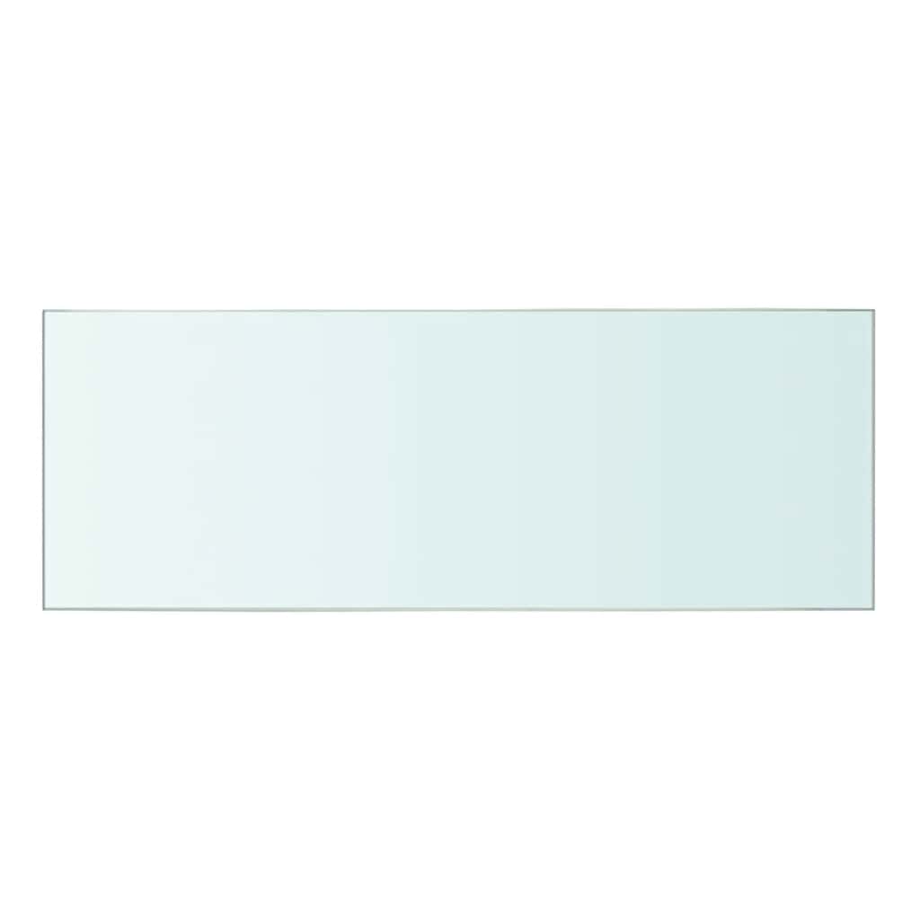 Vidaxl wandschap transparant 40x12 cm glas