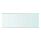 Vidaxl wandschap transparant 40x15 cm glas