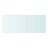 Vidaxl wandschap transparant 50x20 cm glas