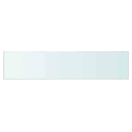 Vidaxl wandschap transparant 60x12 cm glas