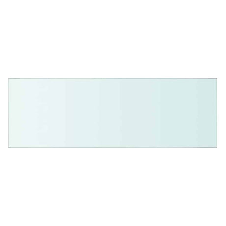 Vidaxl wandschap transparant 60x20 cm glas