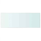 Vidaxl wandschap transparant 60x25 cm glas