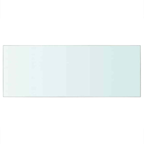Vidaxl wandschap transparant 60x25 cm glas