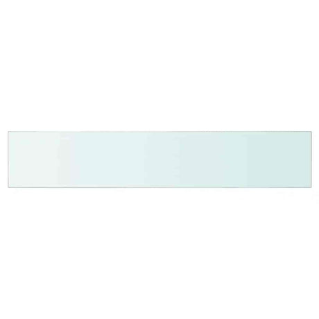 Vidaxl wandschap transparant 70x12 cm glas