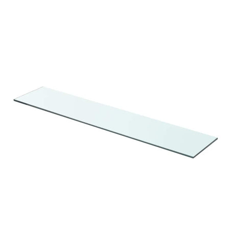 Vidaxl wandschap transparant 70x15 cm glas