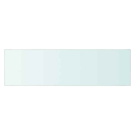 Vidaxl wandschap transparant 70x20 cm glas
