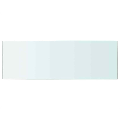 Vidaxl wandschap transparant 70x25 cm glas