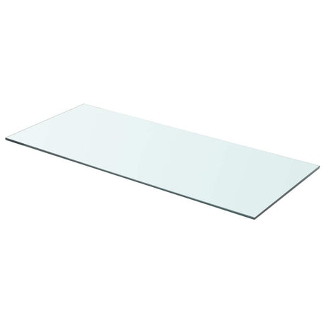 Vidaxl wandschap transparant 70x30 cm glas