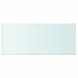 Vidaxl wandschap transparant 70x30 cm glas