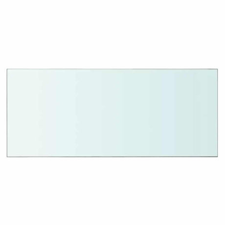 Vidaxl wandschap transparant 70x30 cm glas