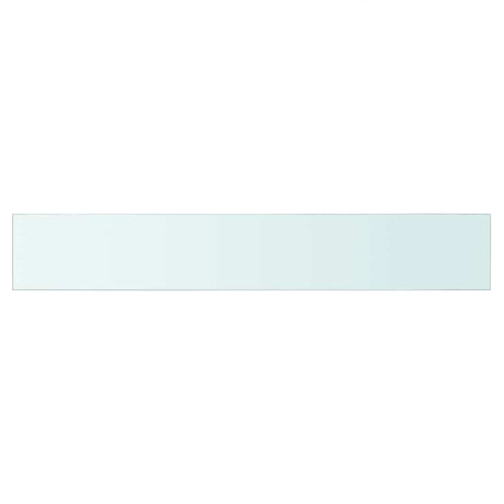 Vidaxl wandschap transparant 80x12 cm glas