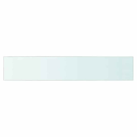 Vidaxl wandschap transparant 80x15 cm glas