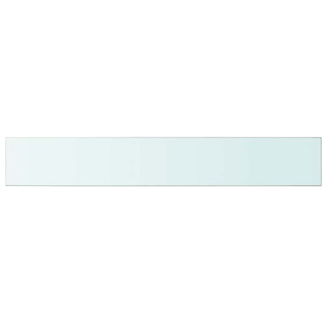 Vidaxl wandschap transparant 100x15 cm glas
